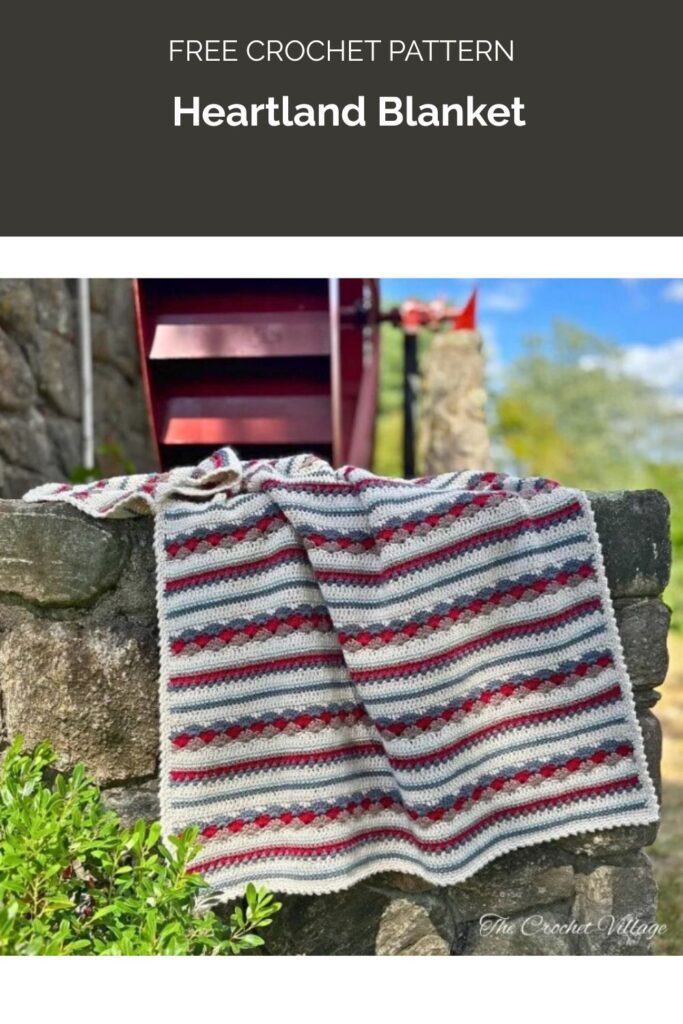Heartland Blanket from The Crochet Village
