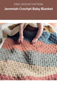 Jeremiah Crochet Baby Blanket from Dana Nield Designs