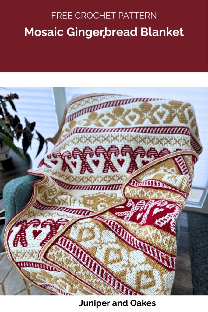 Mosaic Gingerbread Blanket