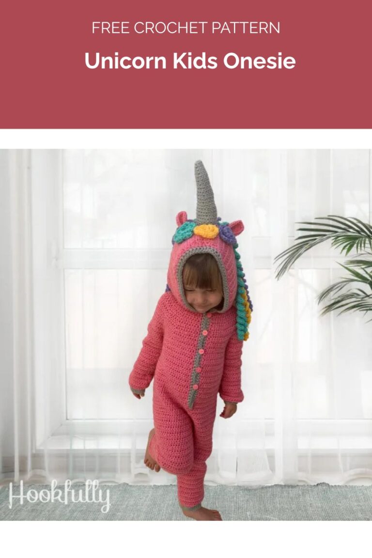 Unicorn Kids Onesie from Hookfully