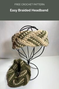Easy Braided Headband Crochet Pattern from Pattern Princess