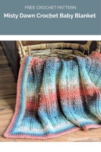 Misty Dawn Crochet Baby Blanket from Dana Nield Designs