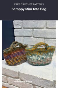 Scrappy Mini Tote Bag from The Mother Lode