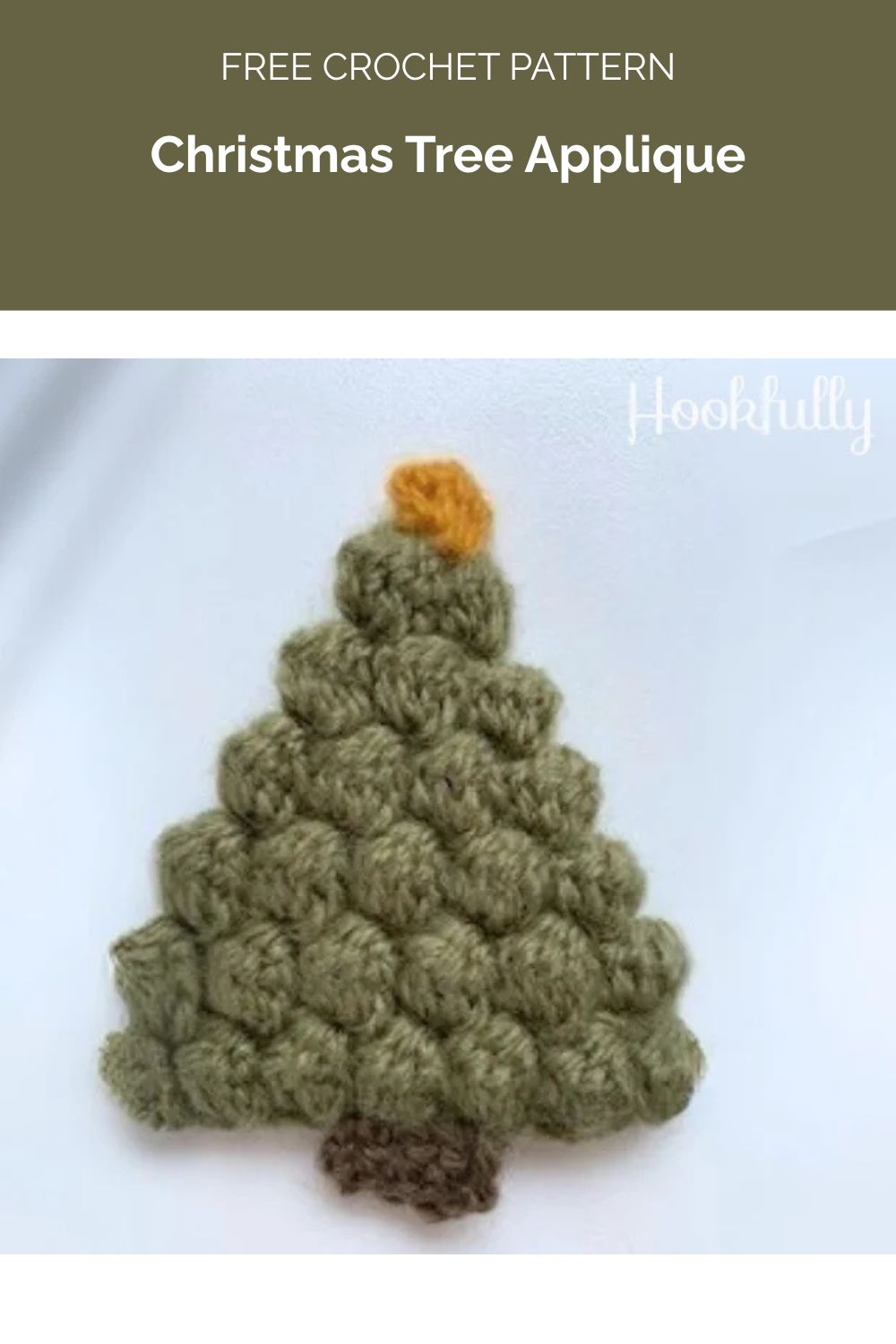 Tree Applique Pattern Printable Christmas Tree Applique Crochet Pattern