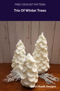 Trio Of Winter Trees from Carol Hladik Designs