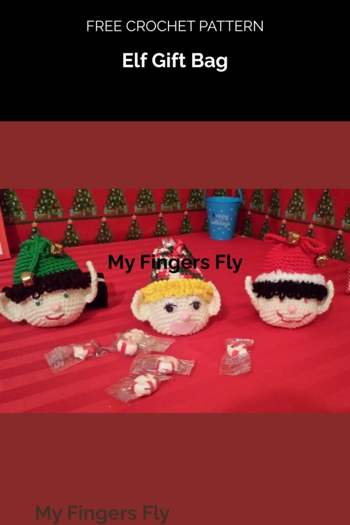 Elf Gift Bag from My Fingers Fly