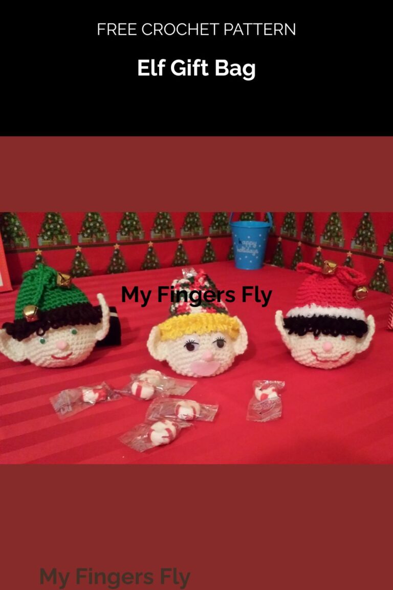Elf Gift Bag from My Fingers Fly