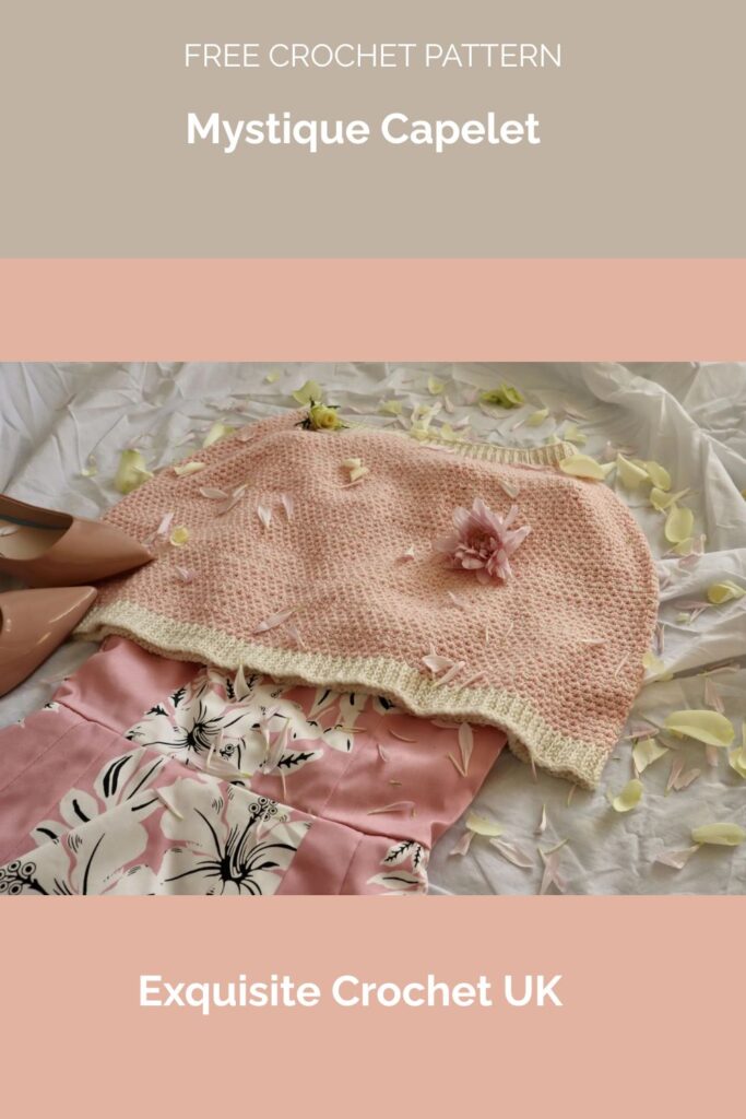 Mystique Capelet Crochet Pattern from Exquisite Crochet UK