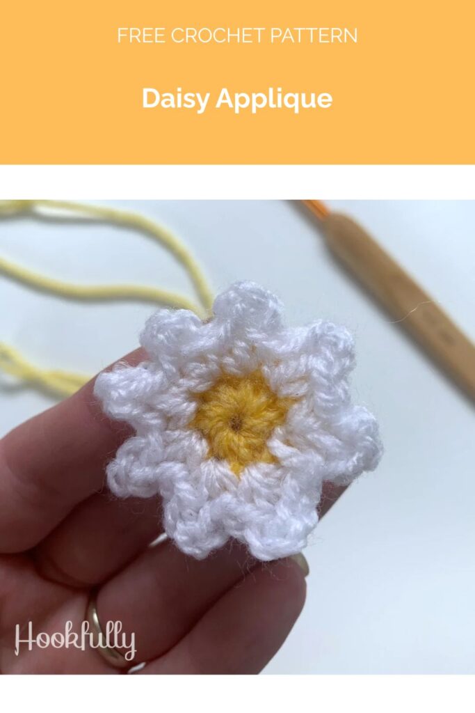 Daisy Applique from Hookfully
