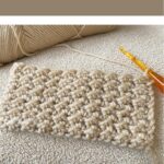 Even Moss Stitch Crochet Tutorial from Pattern Princess
