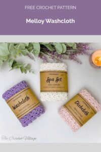 Melloy Washcloth from The Crochet Village