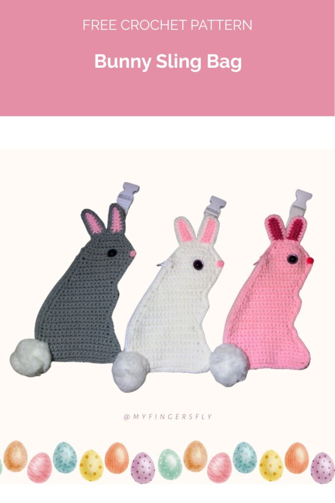 Bunny Sling Bag from My Fingers Fly