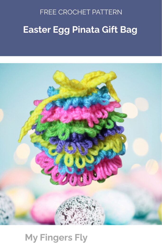 Easter Egg Pinata Gift Bag from My Fingers Fly