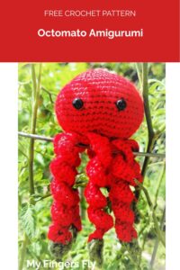 Octomato Amigurumi from My Fingers Fly