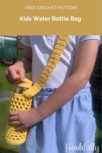 Kids Water Bottle Bag from Hookfully