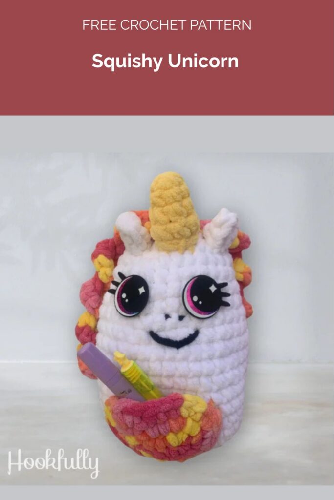 Squishy Unicorn from Hookfully
