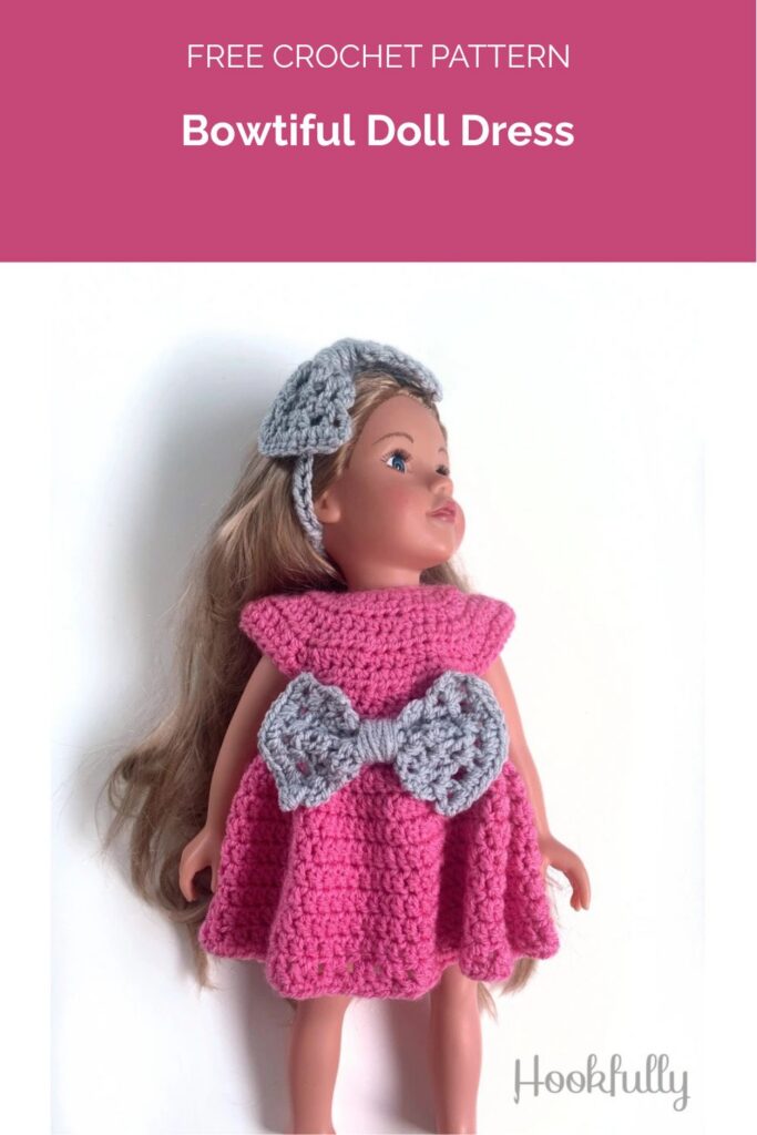 Bowtiful Doll Dress from Hookfully