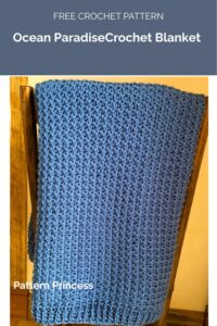 Ocean Paradise Crochet Blanket from Pattern Princess