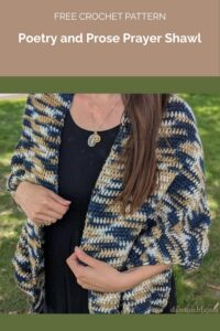 Poetry and Prose Prayer Shawl from Dana Nield Designs