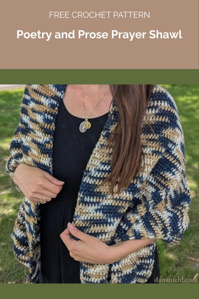 Poetry and Prose Prayer Shawl from Dana Nield Designs