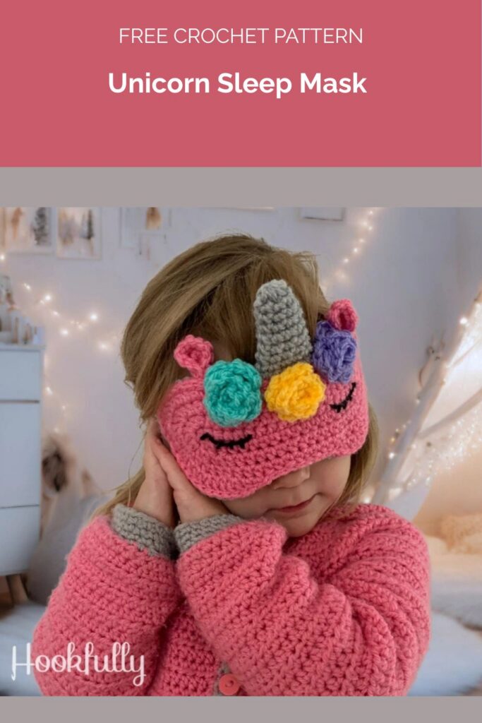 Unicorn Sleep Mask from Hookfully